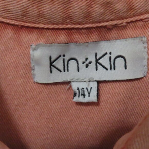 Kin and Kin Pink Denim Shirtdress - Picture 3 of 4